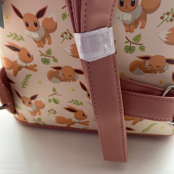 New Loungefly Pokemon Eevee Mini Backpack - Picture 7 of 16